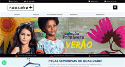 Desktop Screenshot of naocabemais.com